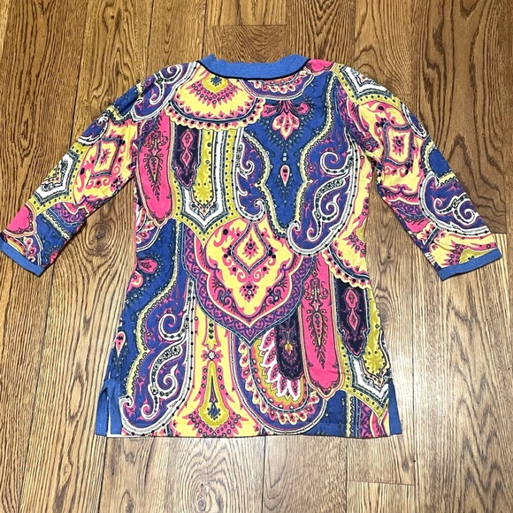 J. McLaughlin V-Neck Tunic Sweater - Picture 8 of 9